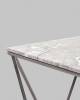 Стол журнальный Stool Group Авалон EET-0551-GM сталь темный хром 61x61 фото 5