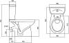 Унитаз-компакт Santek Анимо 1WH302134 косой выпуск фото 7