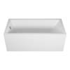 Акриловая ванна Vincea VBT-2G150-FR с каркасом, белая, 150x70x47 фото 7
