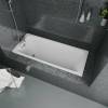 Чугунная ванна Delice Biove DLR220509R-AS 170x75, с антискользящим покрытием, с ручками, с ножками фото 3