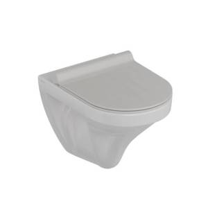 Унитаз подвесной Knotlor Essence WC51WG безободковый, сиденье микролифт, белый Унитаз подвесной Knotlor Essence WC51WG безободковый, сиденье микролифт, белый