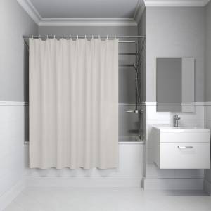 Штора для ванной Iddis Base BS02P18i11 полиэстер, 200x180, бежевый