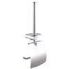 Держатель туалетной бумаги Haiba HB8411 с подставкой, хром