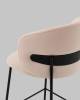 Стул полубарный Stool Group Блейз LV-109-E10-P-01 молочный, велюр фото 8