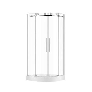 Душевой уголок Cezares Stylus-M STYLUS-O-M-R-2-100-C-Cr профиль хром глянцевый, стекло прозрачное, 100x100x195