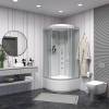 Душевая кабина Niagara NG-2308-14G 90х90х220 с высоким поддоном, с сиденьем фото 3
