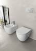 Унитаз подвесной Isvea Infinity 10NF02001SV безободковый, сиденье с микролифтом, белый фото 5