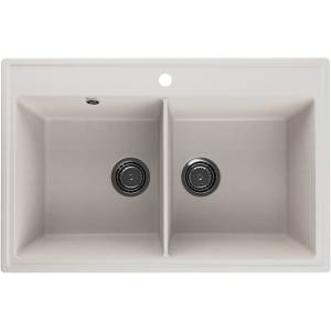 Мойка кухонная Ulgran Quartz Ruma 780-01 жасмин
