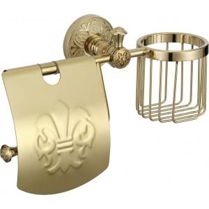 Держатель для туалетной бумаги и освежителя Savol 58b S-L05851B золото