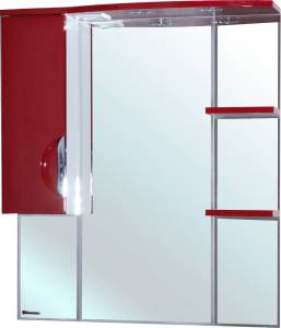 Зеркало Bellezza Лагуна 85 L красное