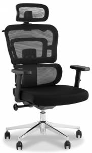 Кресло компьютерное Stool Group TopChairs Techno WH-A222 black черный