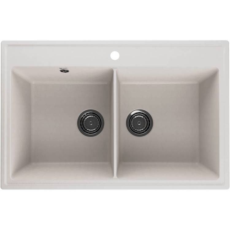 Мойка кухонная Ulgran Quartz Ruma 780-01 жасмин
