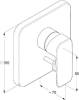 Смеситель для ванны с душем Kludi Pure&Style 404190575 хром фото 2