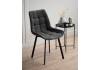Стул на металлокаркасе Notta Челси 360 П 632465 Темно-серый (zd 995) / черный np фото 3