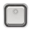 Мойка кухонная Paulmark Vello 44 Uni VE44-BS Брашированная Сталь, 44.6x44.6