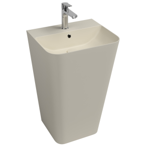 Раковина Isvea Sott'Aqua 10SQ37001SV-2K напольная, слоновая кость матовый, 50x42
