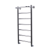 Полотенцесушитель водяной Comfysan Capri 012762 W-7 80/40 с полкой, хром