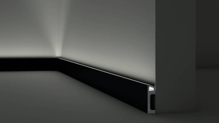 Плинтус NMC Wallstyl IL10 BL 200x2.3x8