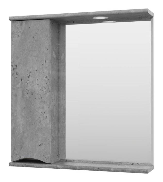 Шкаф-зеркало Misty Атлантик П-Атл-4070-050Л
