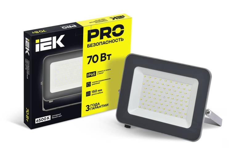 Прожектор светодиодный IEK СДО 07-70 LPDO701-70-K03