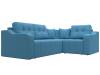 Диван угловой Лига Диванов Кембридж 123450 амур голубой, правый угол фото 3