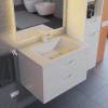 Тумба с раковиной Uperwood Modul 393020548 подвесная, матовая, белая, 65 см фото 5
