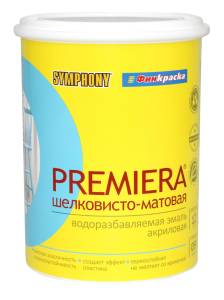 Эмаль Symphony Premiera шелковисто матовый база С 0.9 л