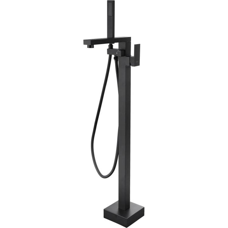 Смеситель для ванны D&K Bayern.Liszt DA1516005 напольный, черный