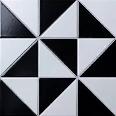 Мозаика StarMosaic Hex+Octagon+Triangolo CZM093B Tr. Chess Matt. 27.8х27.8