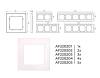 Рамка 5-постовая Ambrella Volt Alfa Techno AF220205 фото 4