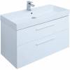 Тумба под раковину Aquanet Nova 100 249922 белый глянец фото 2
