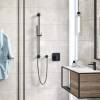 Душевой гарнитур Kludi Nova Fonte Puristic 2084039-15 черный фото 2