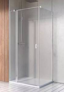 Душевой уголок Radaway Nes KDJ II 90х80 см правый, стекло прозрачное, профиль хром