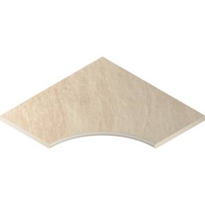 Бортик Italon Материя X2 620090000395 Магнезио Угловый Закругленный 30 60x60