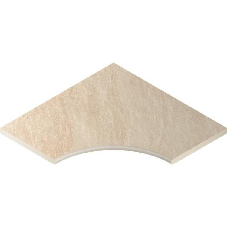 Бортик Italon Материя X2 620090000395 Магнезио Угловый Закругленный 30 60x60