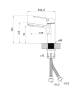 Смеситель для раковины Orange Flat M12-021cr фото 6