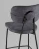Стул барный Stool Group Ханна vd-b-hanna-ap-6018 X2 Темно-серый 2 шт. фото 7