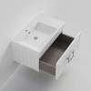 Тумба под раковину La Fenice Cubo Bianco 80 белый матовый фото 2