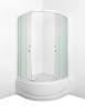 Душевой уголок Erlit Comfort ER0508T-C3 80x80 с поддоном, матовое стекло фото 4