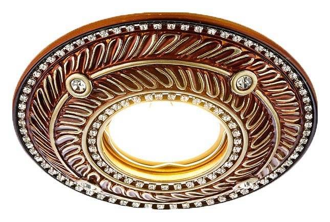 Встраиваемый точечный светильник Ambrella light Desing D4468 BR