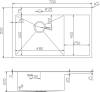 Мойка кухонная Mixline Pro 552921 L бронза фото 3