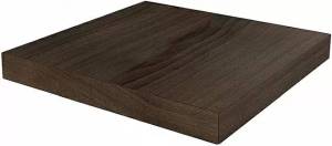 Ступень Kerama Marazzi Про Вуд DL501720R\GCS угловая клееная левая коричневый 33x33