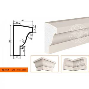 Карниз LepninaPlast КВ-255/1 200x16x25.5
