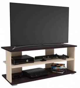 Тумба под ТВ МФ Jazz ТВ 1ВМ ТВ-1ВМ Венге Дуб молочный