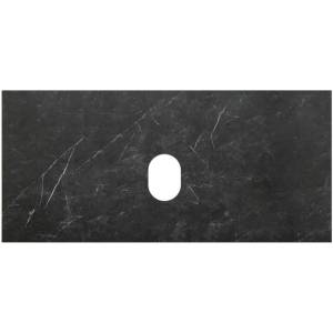Столешница Belbagno KEP-100-MNO-W0 100x46x2 Marmo Nero Opaco