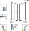 Душевая дверь в нишу Radaway Idea DWJ 100 R фото 8