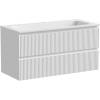 Тумба с раковиной Sancos Snob R SNR100W
