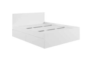 Кровать Woodville Мадера 497490 белый 160x200