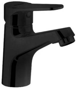 Смеситель для раковины Bravat Eco Black F1111147BM черный