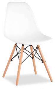 Набор из 4 стульев Stool Group Eames 8056PP WHITE X4